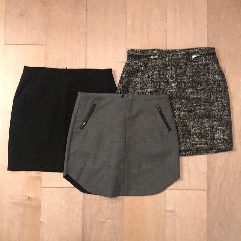 Bundle skirts -grey and black